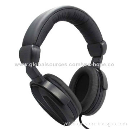 Cool stereo music headset, RoHS-compliant